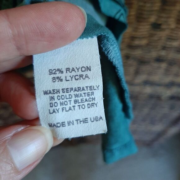 Art Of Cloth Tie Dye Tunic T- Shirt Small Gray Artsy Festival Lagenlook Abstract - Picture 5 of 5